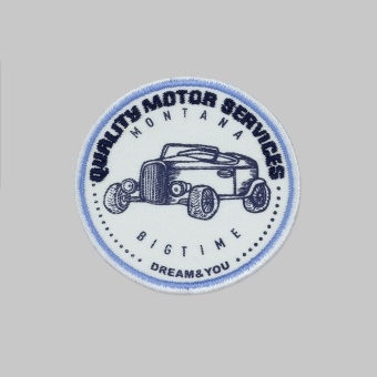 Аппликация Вышитая пришивная QUALITY MOTOR S... фото 1