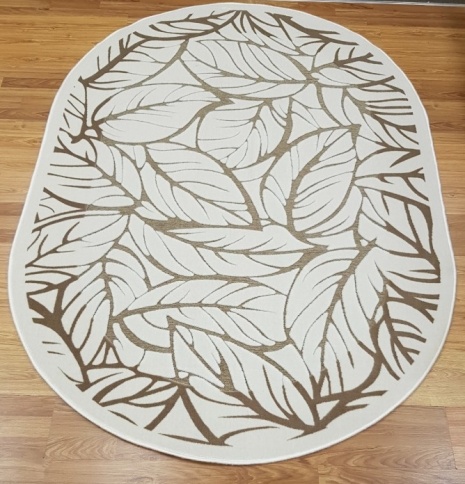 *Ковер Лилиум 1,6*2,3 Овал 4719 CREAM-CAMEL фото 1