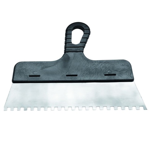 Лакра Шпатель фасадный нержав. 250мм зуб 6х6 пласт. ручка (1201176) фото 1