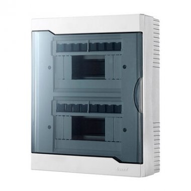 Lezard Бокс с прозрачной крышкой ЩРН-П-16 для наружн.уст.16-и модульных устройств 730-2000-016 фото 1