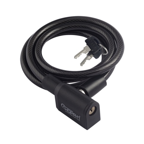 Замок велосипедный №25 размер D8х1000мм фото 1