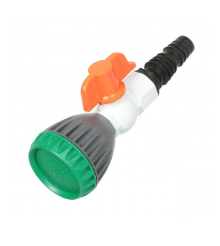 (*)Полив Насадка на шланг с краном 3/4-1 У (294828) фото 1