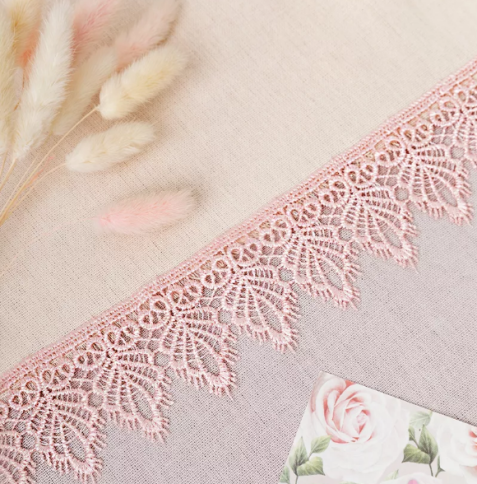 Кружево плетеное 5см пыльно-розовый арт132997 (37874.013) фото 1