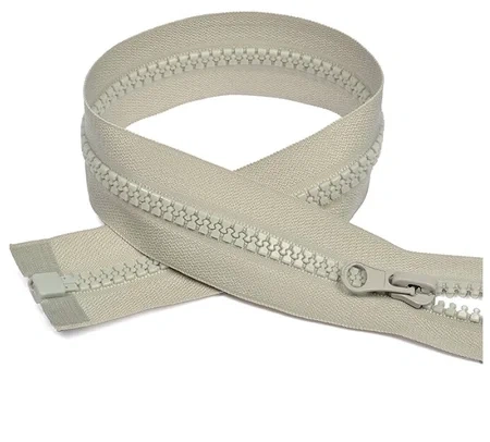 Молния "Трактор"№5, 1 замок, 50см,60см серая фото 1