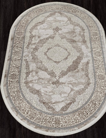 Ковер MARMARIS 26491B, 1.92*2.9, OVAL, CREAM/BEIGE Турция фото 1