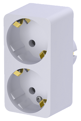 Разветвитель элек(двойник) ФОТОН модель АМ 16-2Е, 16А фото 1