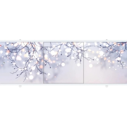 Экран под ванну ПРЕМИУМ А (алюм.профиль) 1,5 сиреневый фото 1