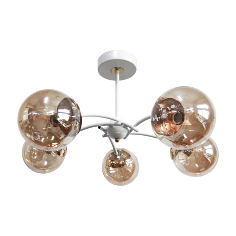 *Светильник потолочный 39266/5WT+ZAB AMB фото 1