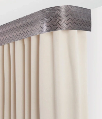 200 Карниз Кант 7см с поворот. кофе фото 1