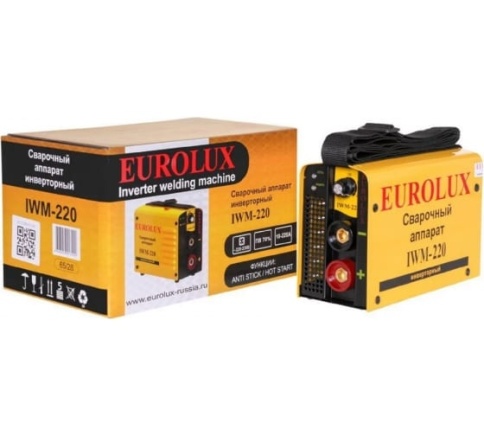 Сварочный аппарат инверторный IWM220 Eurolux 65/28 фото 1