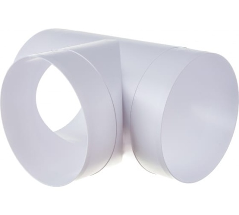 Тройник T-образный круглый D125 12,5ТП фото 1