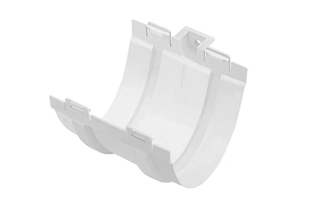 СТАНДАРТ МУФТА ЖЕЛОБА ПВХ белая фото 1