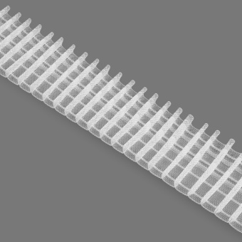 Тесьма шторная Паралель Т2701М/Oz-is/60мм 50м прозрачная фото 1