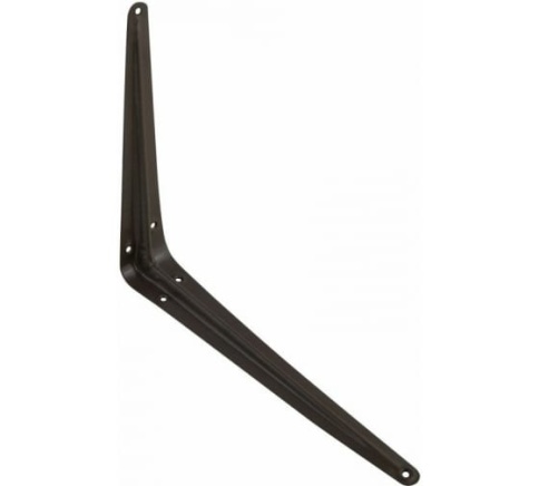 Уголок для полок коричневый 250х200 (8х10) фото 1