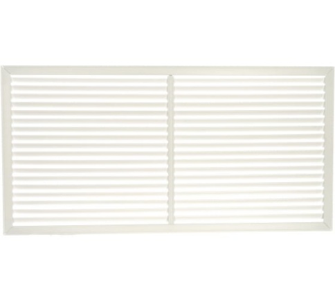 Решетка радиаторная белая 0,6м  фото 1