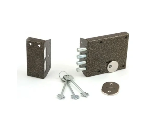 Зенит Замок накладной ЗН4-2 (бронза) фото 1