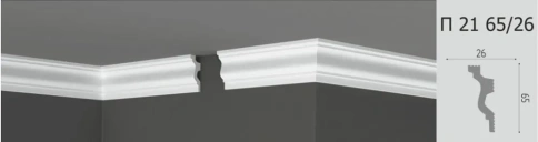 Плинтус Де-Багет П21 65/26 фото 1
