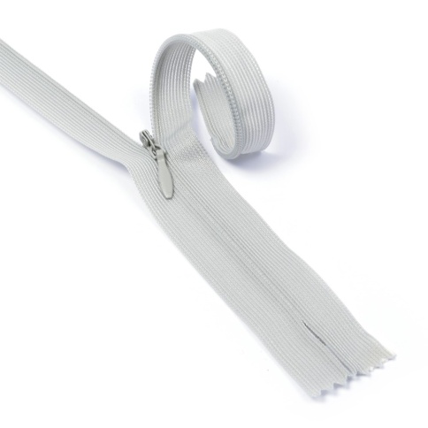 Молния потайная 18-20см св.серая фото 1