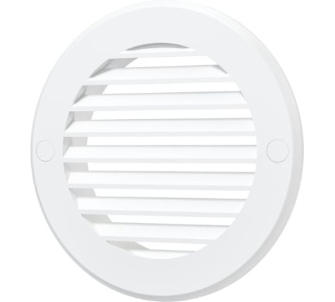 Решетка наклонная круглая с фланцем 15РК фото 1