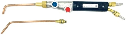 (*)Горелка ацитиленовая  ГС-2 с 2 цельнотян. након. (РОАР) фото 1