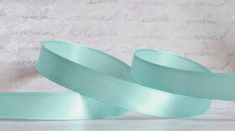 Лента атл. св. бирюзовый 055К 12мм (33м уп. 6 рул) фото 1