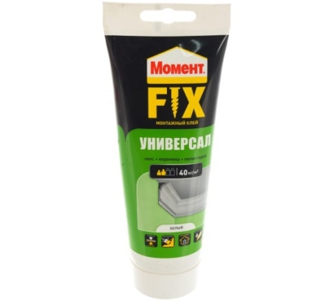 МОМЕНТ Монтажный клей 250г FIX универсальный (12) 2353532 фото 1
