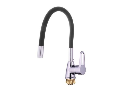 G-Lauf Смеситель для кухонной мойки Ф35 ZOP4-F045X (излив рефлект.UCG-3259KB черный) фото 1