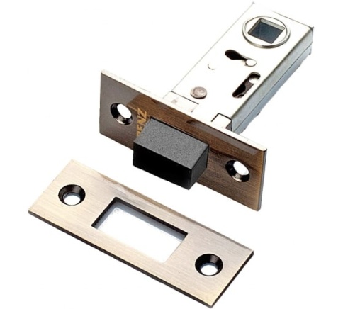 Магнитная защелка межкомн.RENZ Magn 5-50 AB бронза ант. фото 1