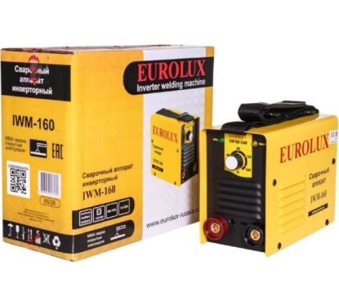 Сварочный аппарат инверторный IWM160 Eurolux 65/26 фото 1