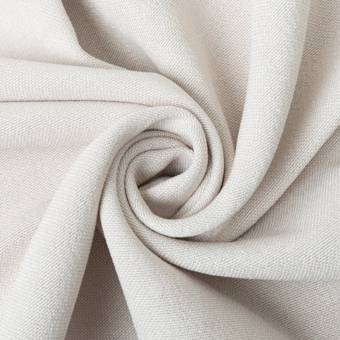 Портьерa Texrepublic Однотонный БЛЭКАУТ канвас ТС 8118-002/280 BL PV NC топленое молоко фото 1