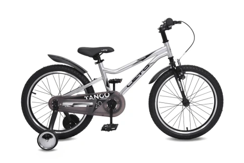 Велосипед 20" LETO TANGO, сталь, 1-ск, серебро Д20010(М) фото 1