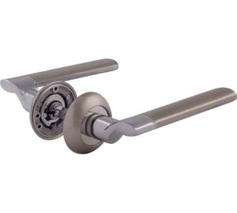 Ручка дверная AL 103A AL мат.никель фото 1