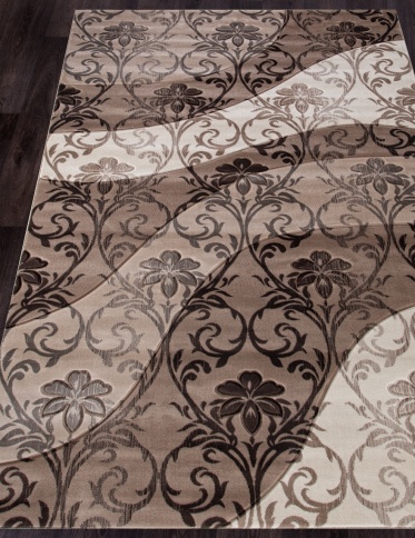 *Ковер MEGA CARVING d268, 2,5*5 OVAL, BEIGE фото 1
