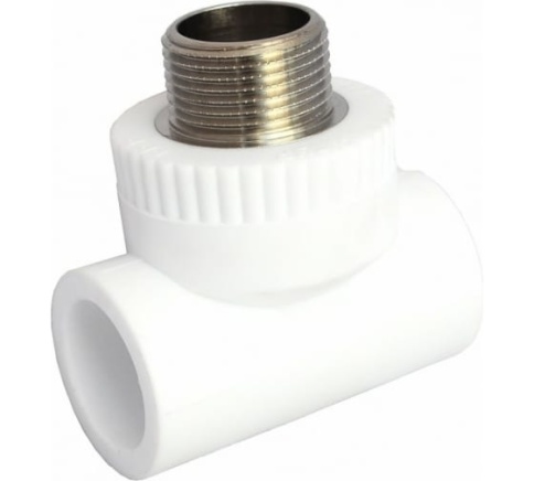 Тройник комбинированный Ф20*3/4"г фото 1