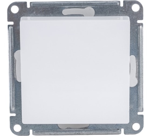 SchE Механизм выключателя 1-кл. СП 10А IP20 белый ATN000111 фото 1