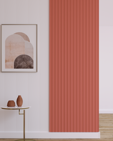 *Интерьерная рейка МДФ Stella Планкен De Luxe Mauve 16*60*2700 (уп 6шт) фото 1