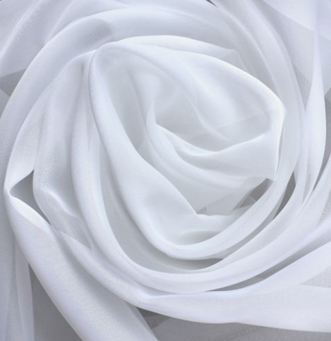 Вуаль Gold Line FB V-w/320 v  белая без утяжел.7132 фото 1
