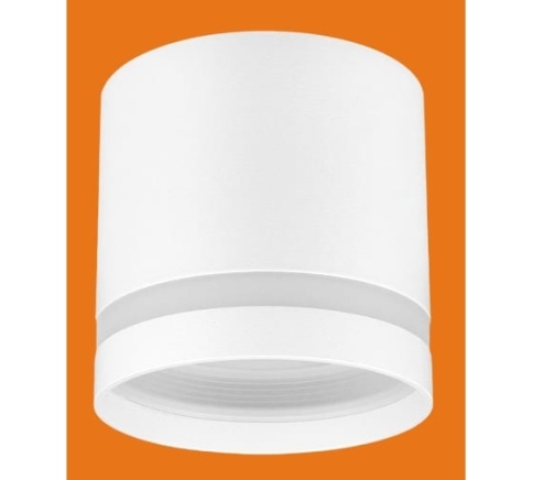 Светильник спотовый GXL-101 под лампу GX53 белый с акриловой полосой iSvet  фото 1