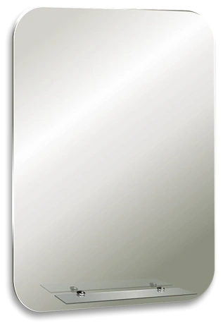Зеркало с полкой 550х800 САМБА фото 1