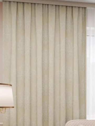 Портьера Монако 180*260 бежевый ГП фото 1