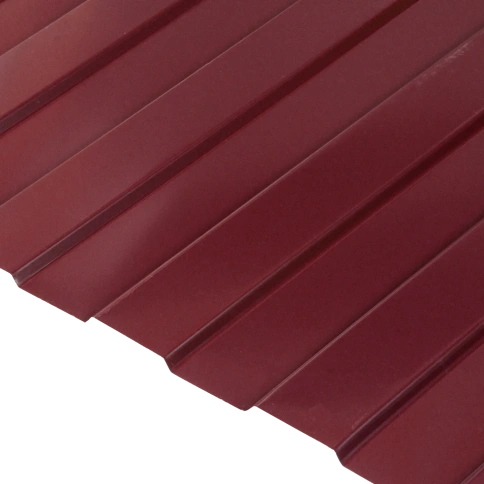 Профлист С 10 ЛКПОЦ RAL 3005 (спелая вишня) (2м/п) фото 1