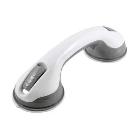 Поручень прямой для ванной на присосках пласт.28см фото 1