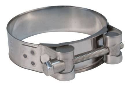 Хомут обжимной силовой шарнирный, нерж. сталь 29-31 мм. (99367т) фото 1