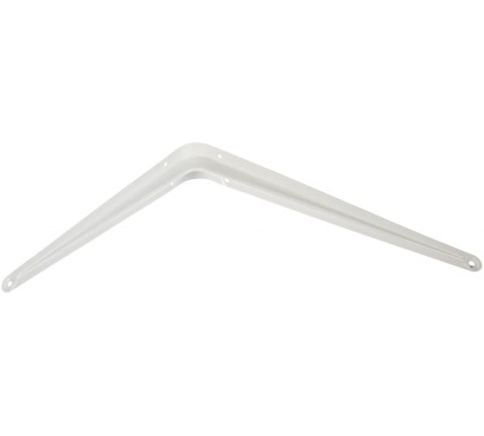 Уголок для полок белый 300х250 (10х12) фото 1