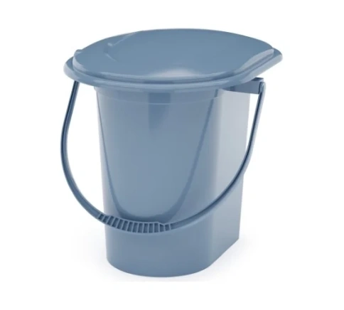 Ведро-туалет 17л голубой М1320 фото 1