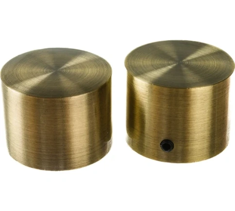 Заглушка 28мм Золото антик фото 1