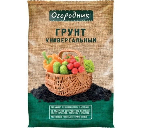 Грунт Универсальный "Огородник"22л. Фаско  фото 1