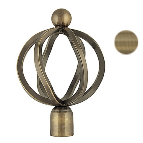 Наконечник 19/16мм Булава Золото антик фото 1