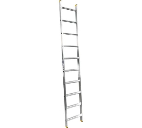 Алюмет Лестница односекционная  1х10 ступеней фото 1