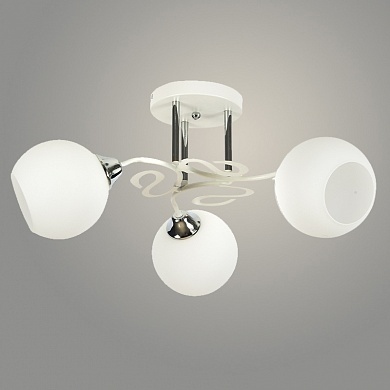 Люстра 32620/3 белый/хром фото 1